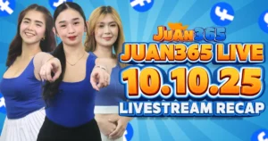 juan365 livestream october 10 2025 – where fun, friendship, and fortune meet!