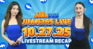 juan365 livestream october 27 2025 – 15 days of fun, prizes, and pure pinoy energy!