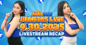 Juan365 interactive livestream September 30