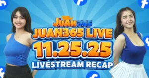 juan365 livestream november 25 2025- full recap of the fun, promos, and juankada energy