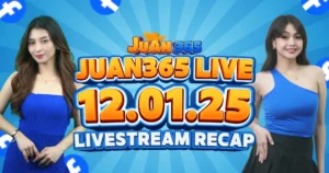 juan365 livestream december 1 2025- games, mechanics, and nonstop kulitan