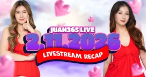 image of juan365 livestream february 11 2026: bigger promos, bigger wins, bigger energy