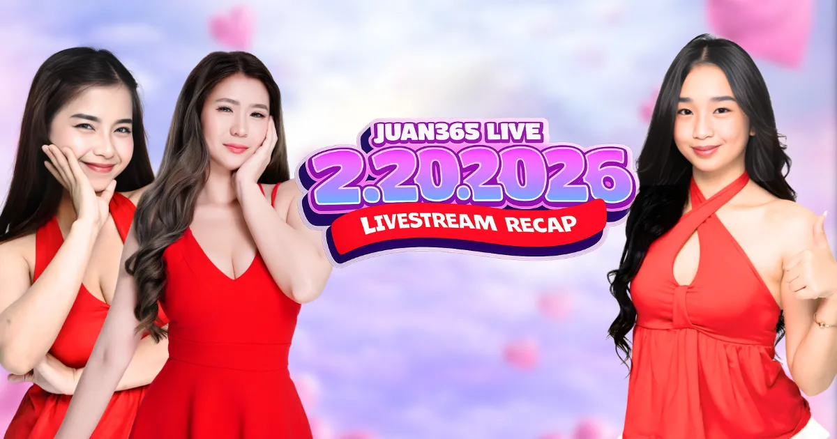 image of juan365 livestream february 20 2026: k-pop theme, mini-games, and big rewards recap