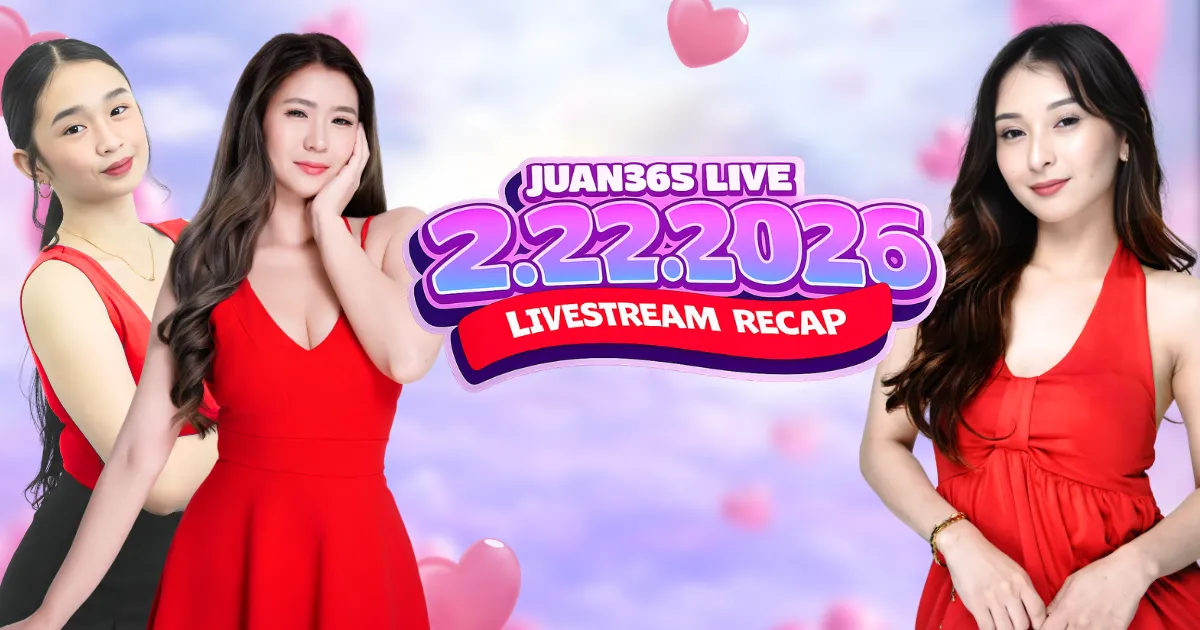 image of juan365 livestream february 22 2026: fun sunday vibes, mini games, and non-stop shoutouts