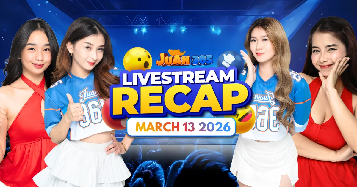 image of juan365 livestream march 13, 2026: a night of entertainment, community, and filipino energy