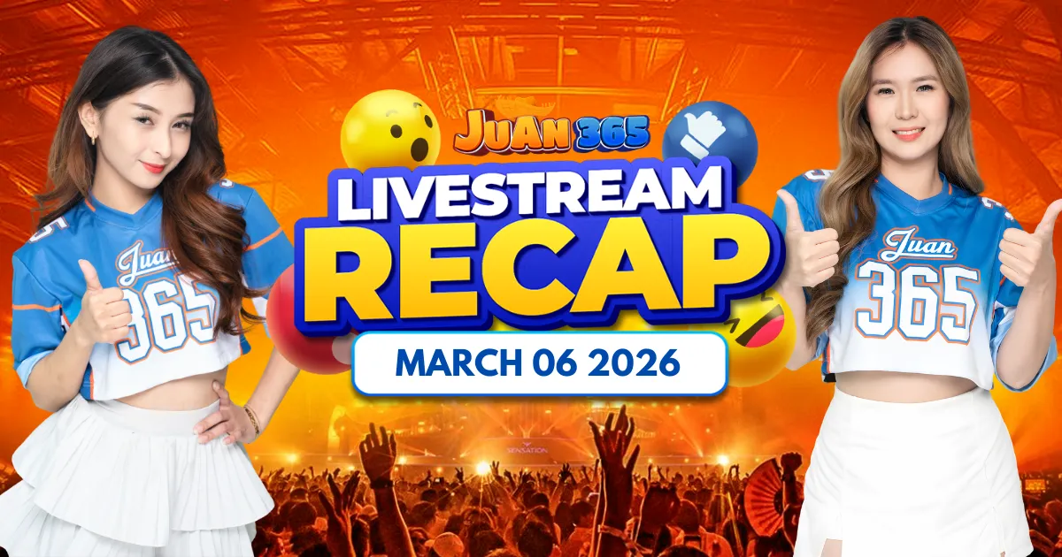 image of juan365 livestream march 06, 2026 brings fun, banter, and a fresh look at the juan365 experience