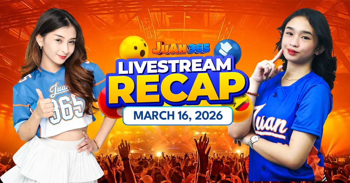 From Laughs to Mini-Games: Highlights of Juan365 Livestream March 16 2026
