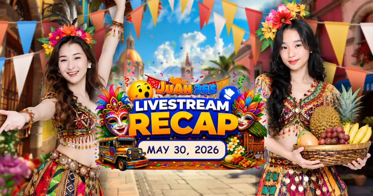 juan365 livestream may 30 2026 fun and community