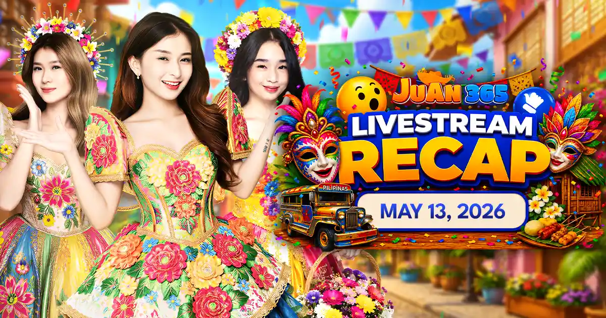 juan365 livestream may 13 2026 reveals filipino-first goals