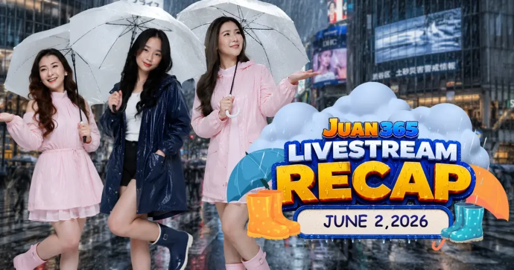 juan365 livestream june 2 2026 color rewards and fun