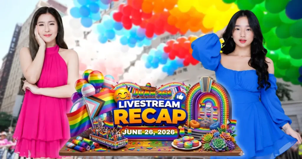 juan365 livestream june 26 2026 relaxation the filipino way
